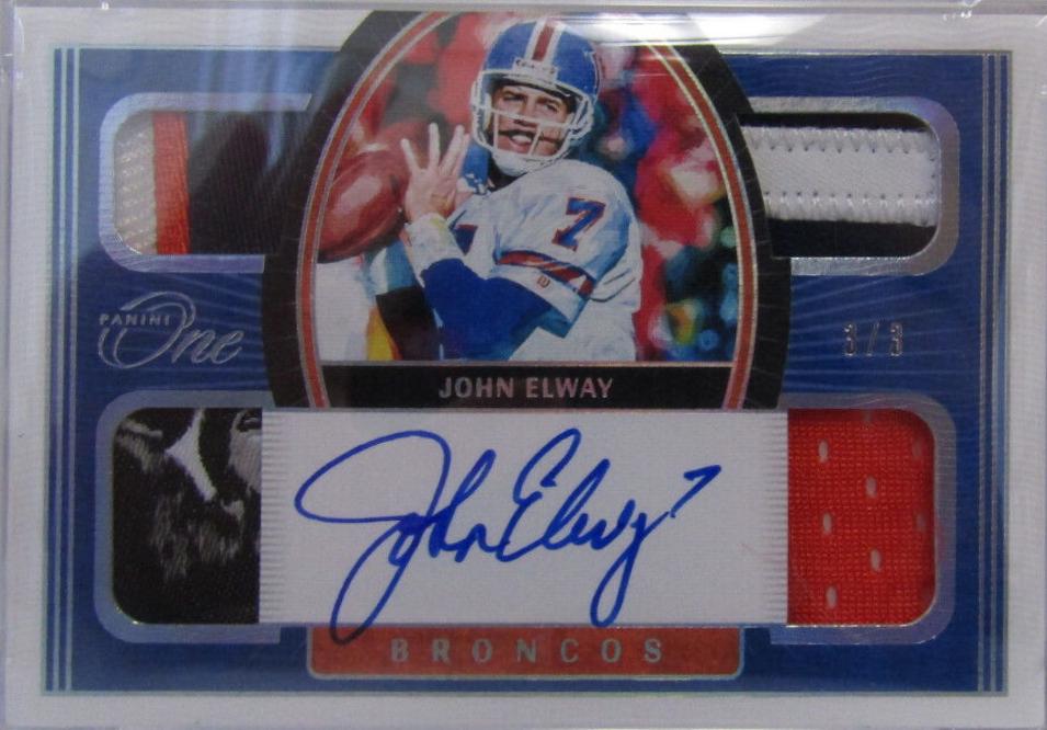 John Elway [Platinum Autograph] #55