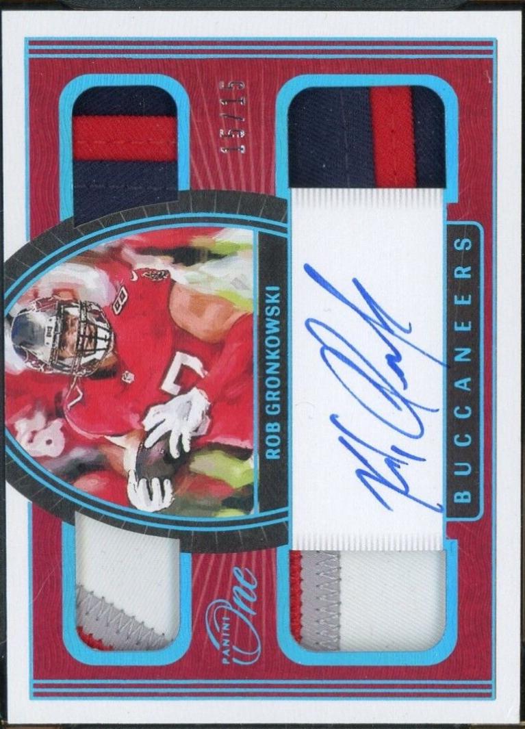 Rob Gronkowski [Blue Autograph] #66