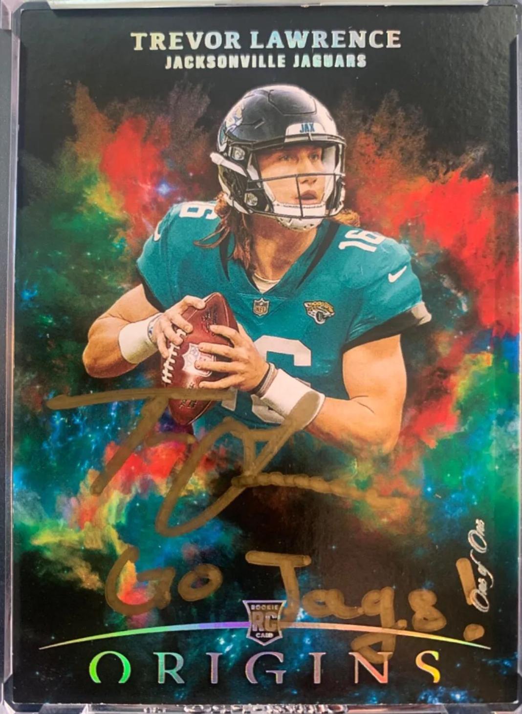 Trevor Lawrence [Gold Ink] #OA-TL