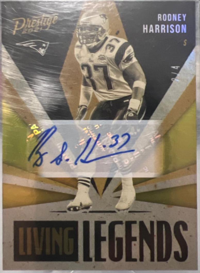 Rodney Harrison [Autograph] #LL-1