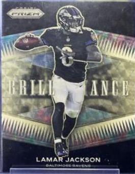 Lamar Jackson [Gold Vinyl Prizm] #B-7