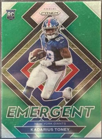 Kadarius Toney [Green Prizm] #E-12