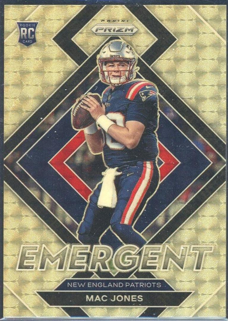 Mac Jones [Gold Vinyl Prizm] #E-6