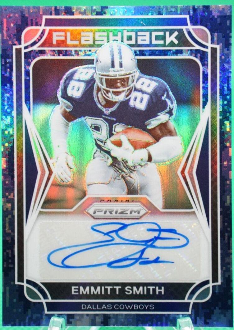Emmitt Smith [Navy Camo Prizm] #FA-ES