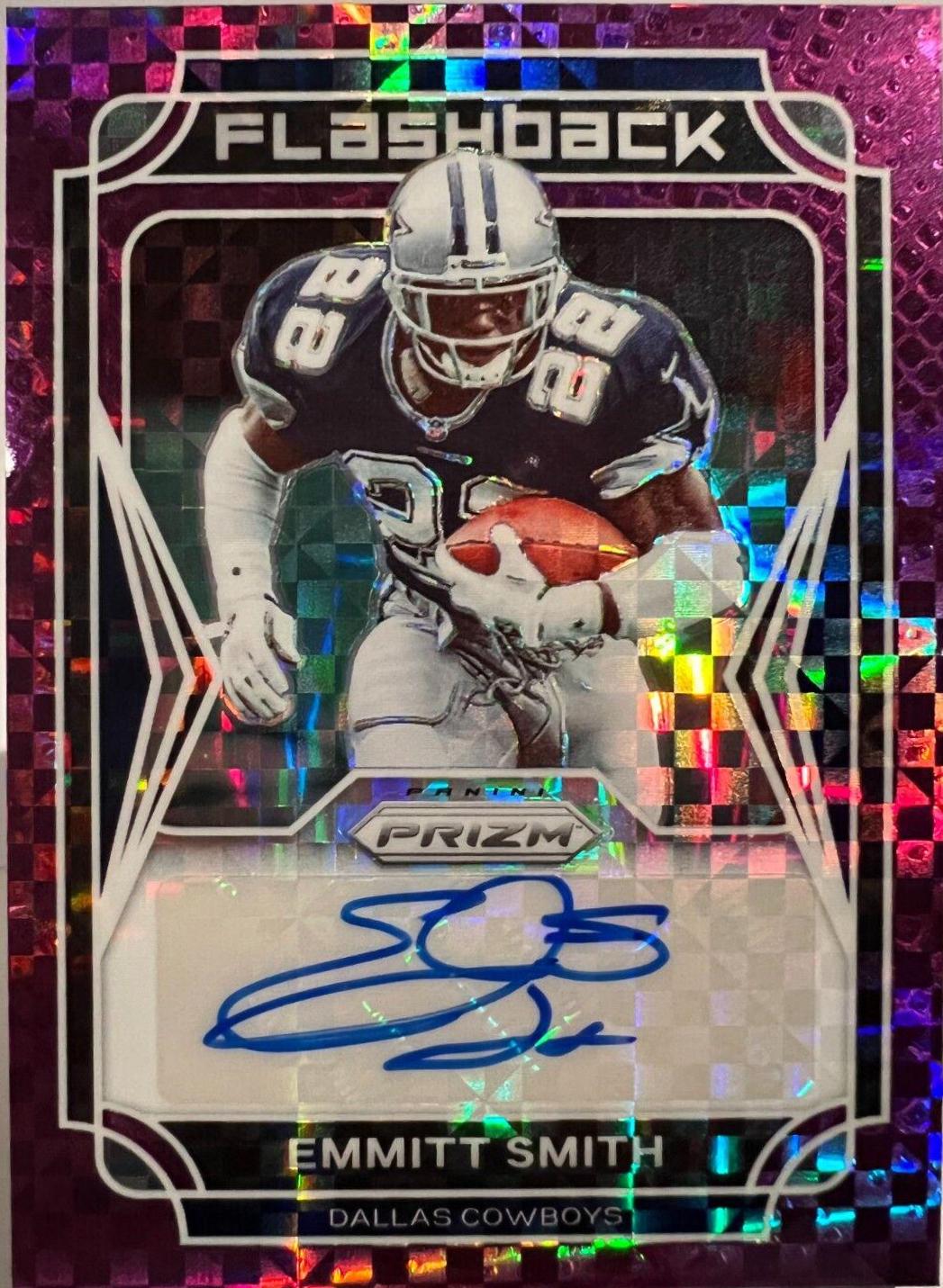 Emmitt Smith [Purple Power Prizm] #FA-ES