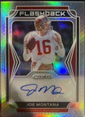 Joe Montana [Gold Prizm] #FA-JM