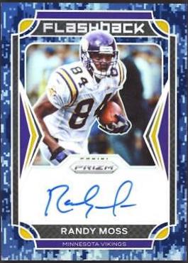 Randy Moss [Navy Camo Prizm] #FA-RM