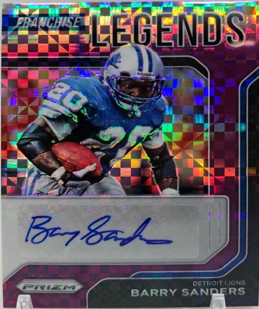 Barry Sanders [Navy Camo Prizm] #FLS-BS
