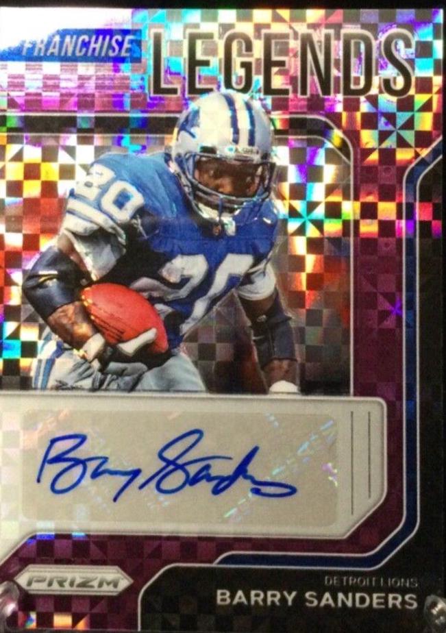 Barry Sanders [Purple Power Prizm] #FLS-BS
