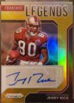 Jerry Rice [Gold Prizm] #FLS-JR