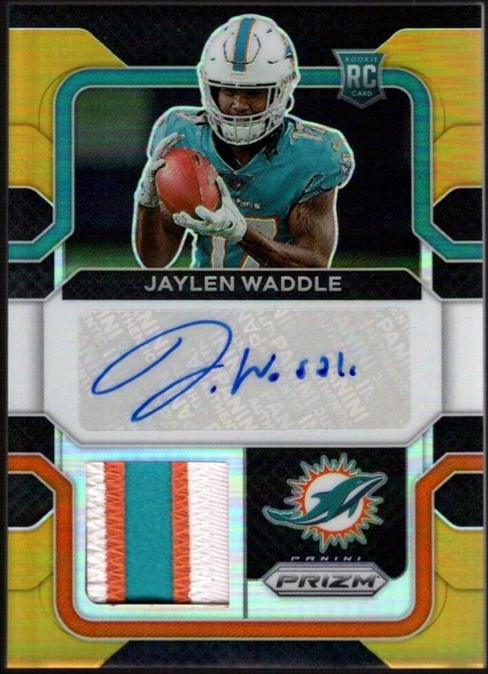 Jaylen Waddle [Gold] #RPA-JW
