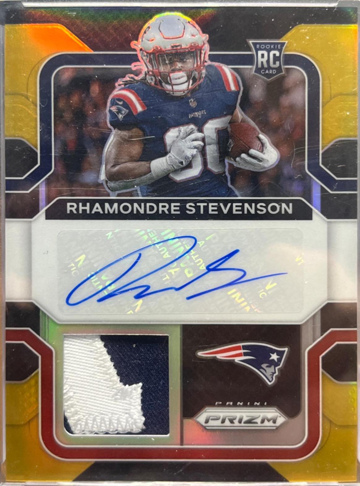 Rhamondre Stevenson [Gold] #RPA-RS
