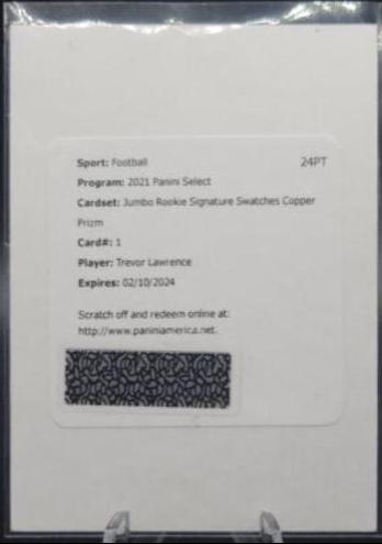 Trevor Lawrence [Copper] #JRS-TLR