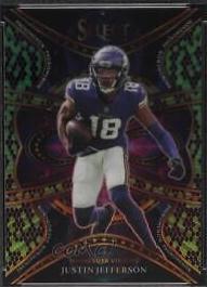 Justin Jefferson [Green Black Snakeskin] #PHE-23