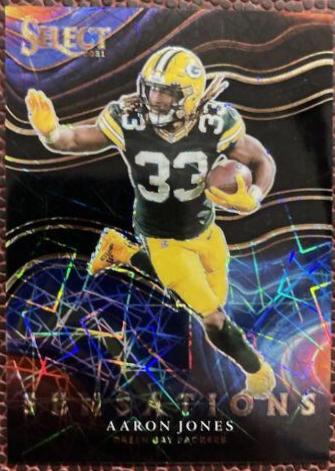 Aaron Jones [Green and Black Snakeskin] #SEN-23