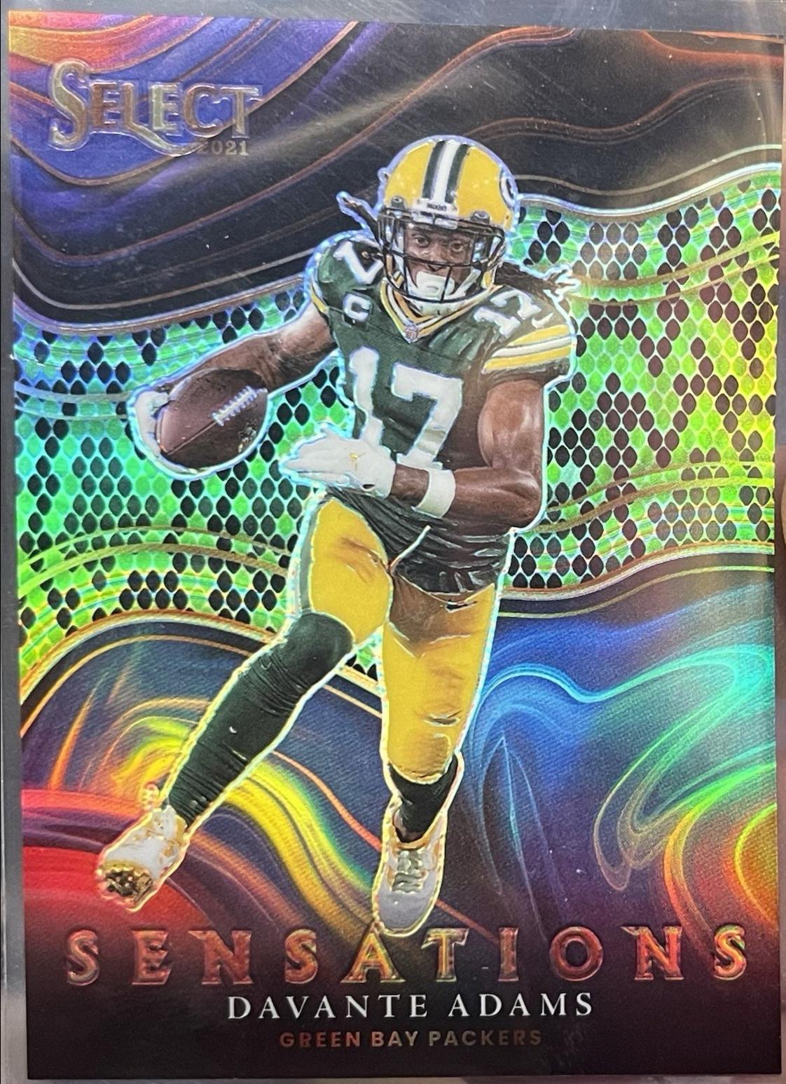Davante Adams [Green and Black Snakeskin] #SEN-7