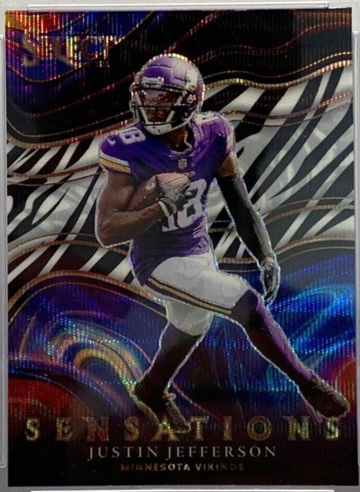 Justin Jefferson [Zebra] #SEN-9