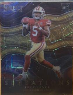 Trey Lance [Gold] #SEN-12