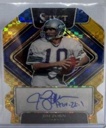 Jim Zorn [Gold Die Cut] #SIP-JZO