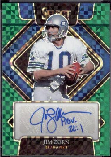 Jim Zorn [Green] #SIP-JZO