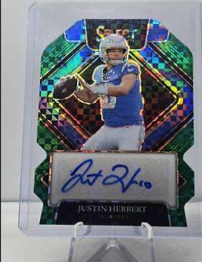 Justin Herbert [Green Die Cut] #SIP-JHE