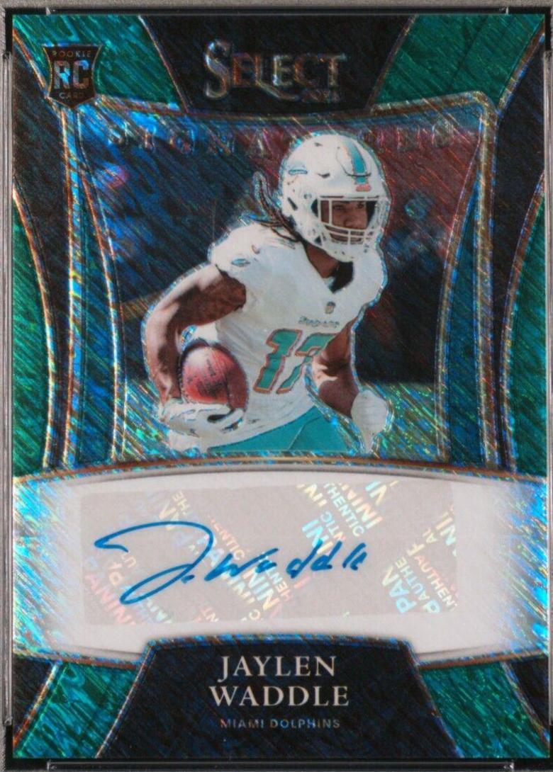 Jaylen Waddle [Green] #SSP-JWA