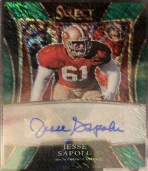 Jesse Sapolu [Green] #SSP-JSA