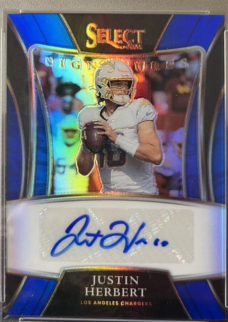 Justin Herbert [Blue] #SSP-JHE