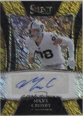 Maxx Crosby [Gold] #SSP-MCR