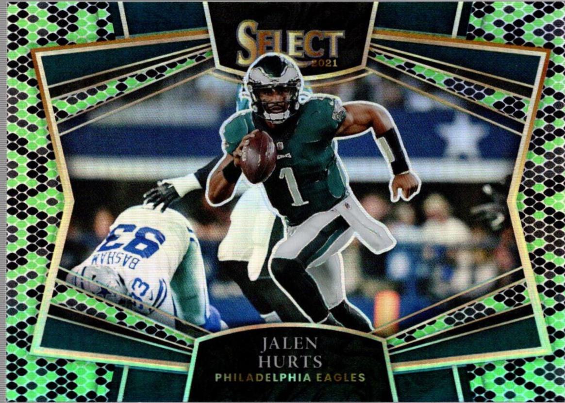 Jalen Hurts [Green and Black Snakeskin] #SS-4