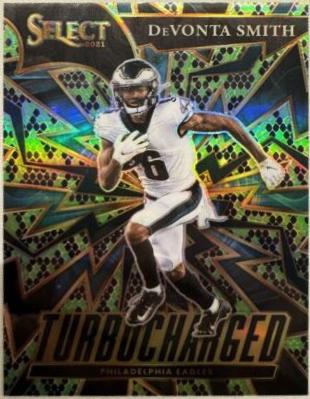 DeVonta Smith [Green and Black Snakeskin] #TUR-11
