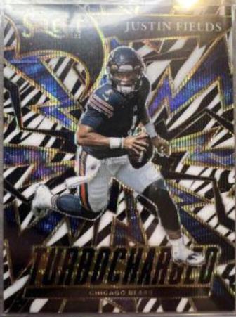 Justin Fields [Zebra] #TUR-4