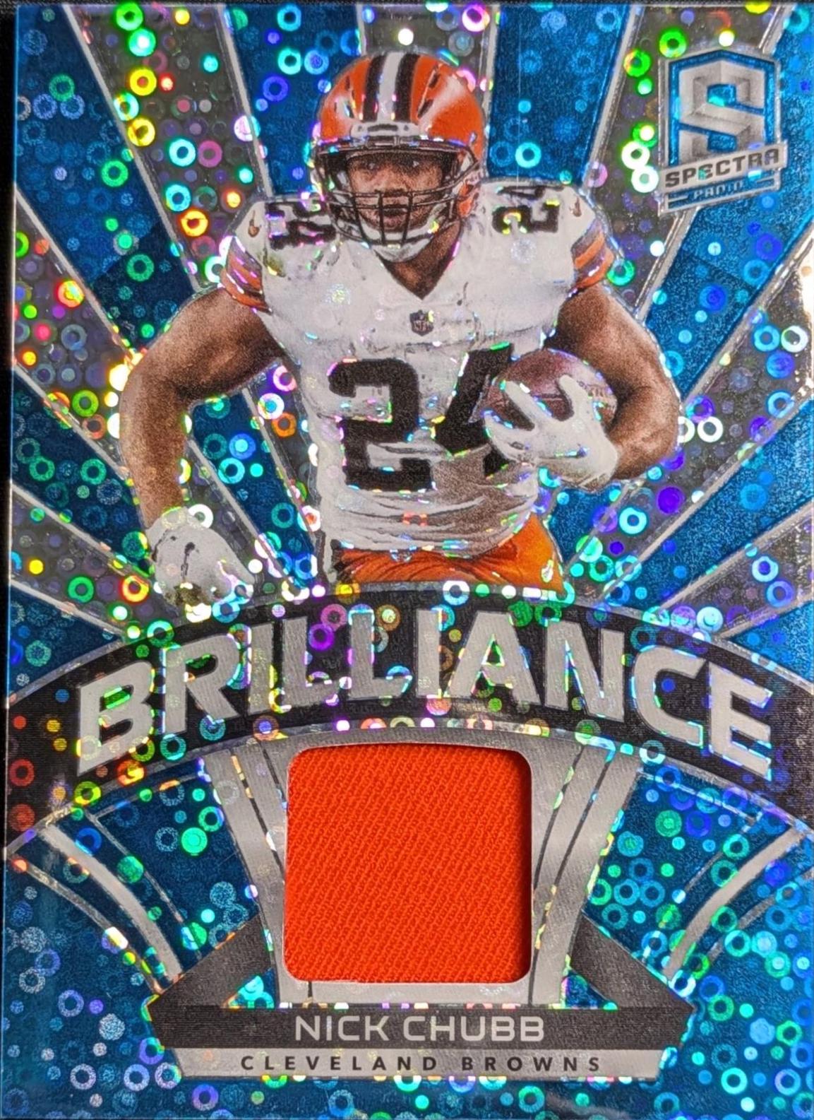 Nick Chubb [Neon Blue] #B-NC