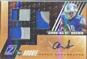 Amon Ra St. Brown [Patch Autograph Silver] #111