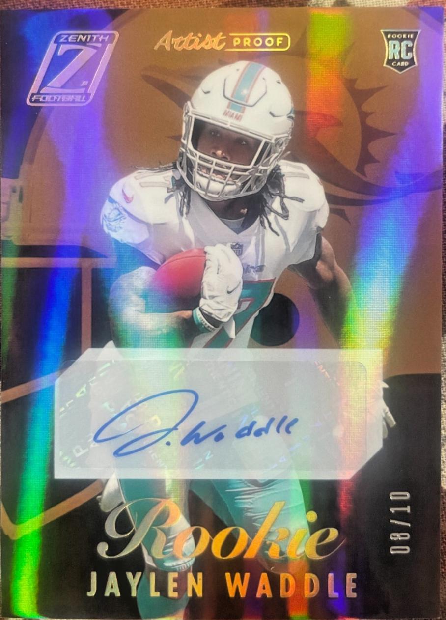Jaylen Waddle [Autograph Gold] #63