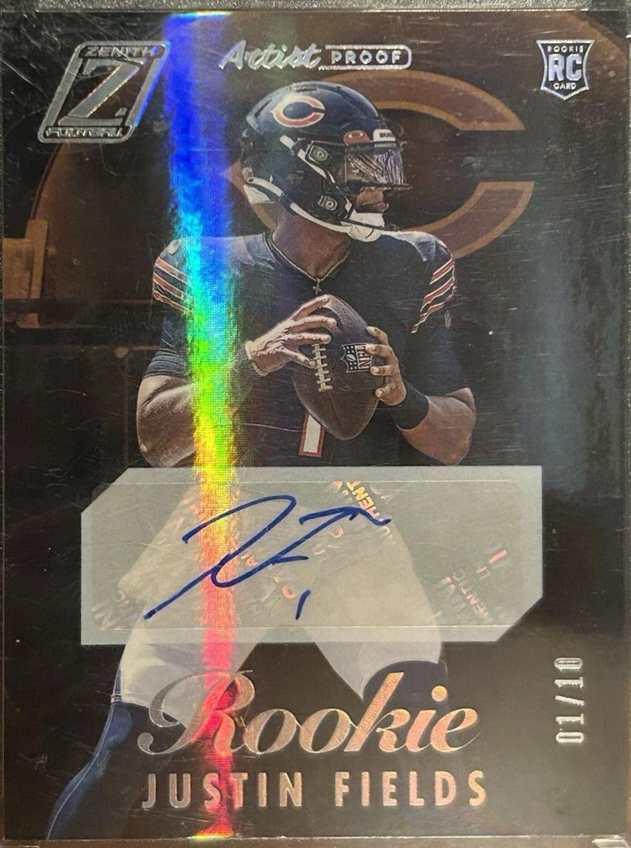 Justin Fields [Autograph Platinum] #53