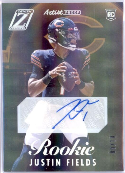 Justin Fields [Autograph Silver] #53