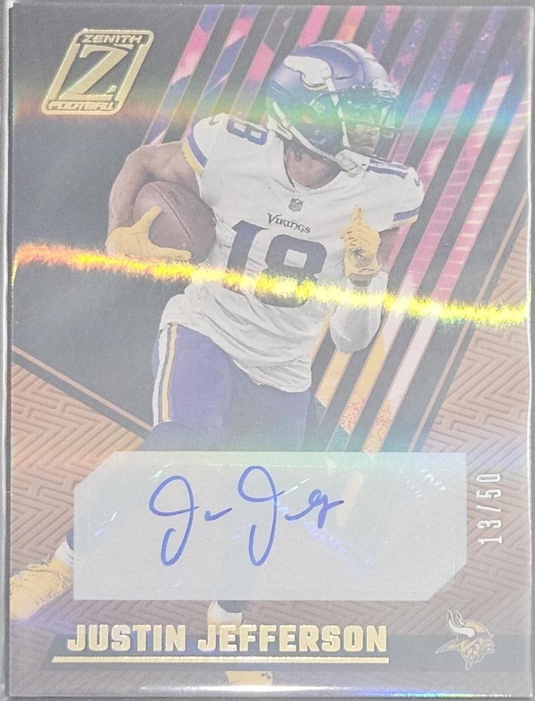 Justin Jefferson [Autograph] #27