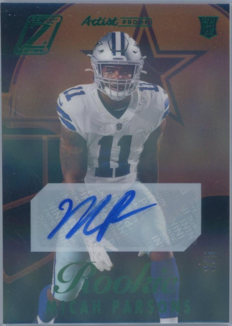 Micah Parsons [Autograph Emerald] #77