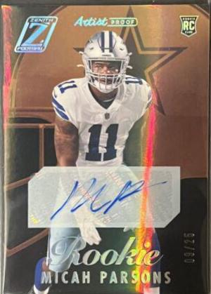 Micah Parsons [Autograph Silver] #77