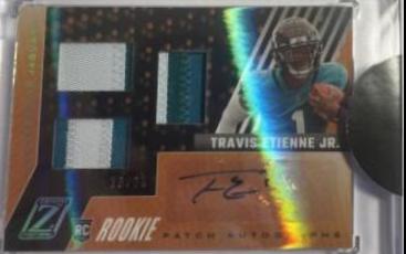 Travis Etienne Jr. [Patch Autograph Silver] #88