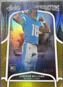 Jameson Williams [Spectrum Gold] #INT-7