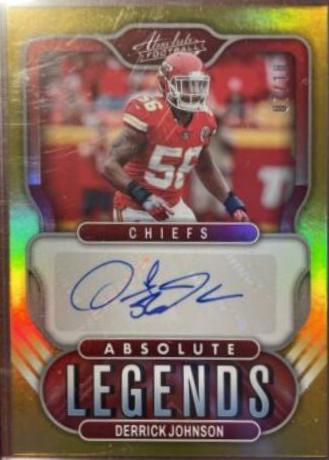 Derrick Johnson [Gold] #AL-DJ