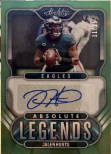 Jalen Hurts [Green] #AL-JH