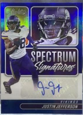 Justin Jefferson [Blue] #SPEC-JJ