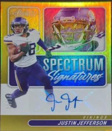 Justin Jefferson [Gold] #SPEC-JJ