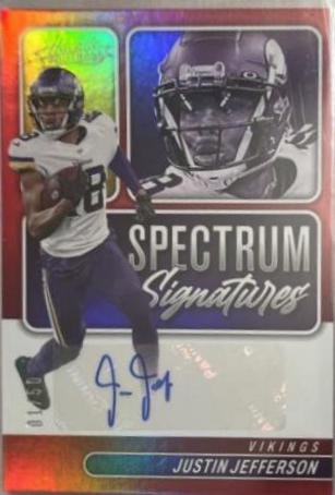 Justin Jefferson [Orange] #SPEC-JJ