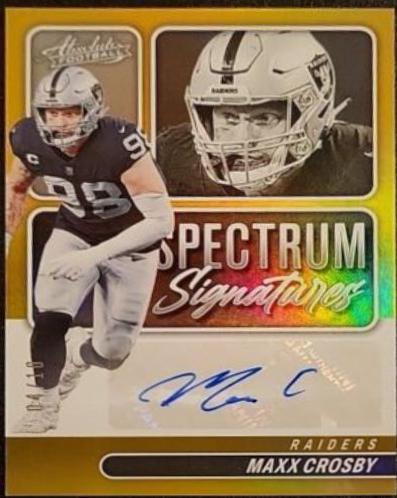 Maxx Crosby [Gold] #SPEC-MC