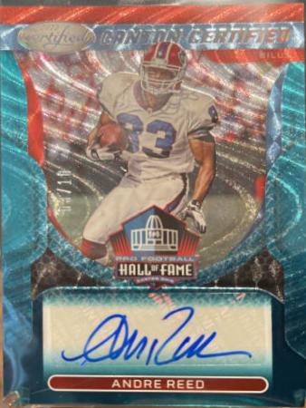 Andre Reed [Teal Etch] #CCS-AR