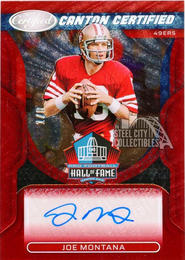 Joe Montana [Red Etch] #CCS-JM